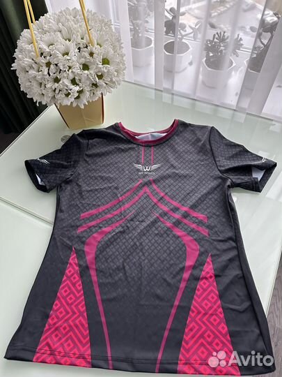 Фирменный костюм для фитнеса, йоги, спорта