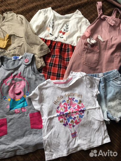 Вещи пакетом на девочку