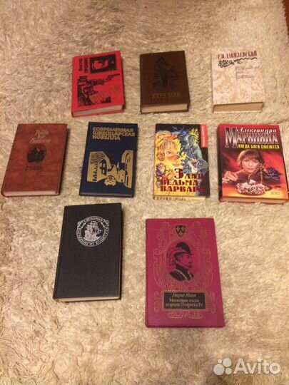 Книги (фэнтези, классика, боевики, детективы)