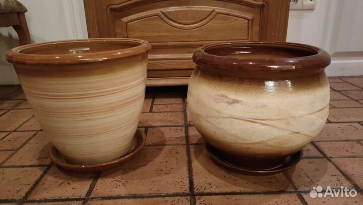 Керамические горшки