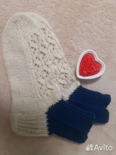 Шерстяные носки женские, мужские