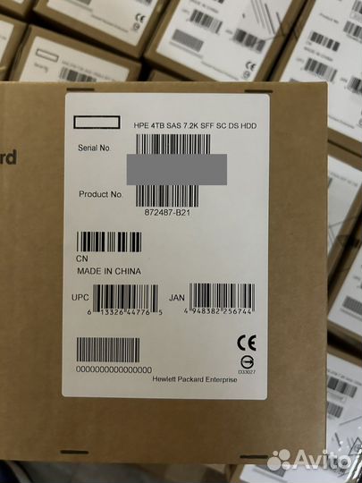 Жесткий диск HP 4TB 872487-B21 872745-001 G8-G10