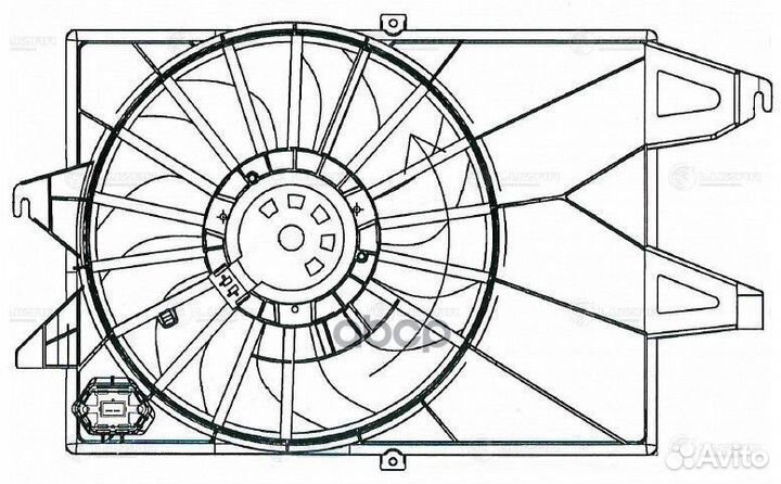 Вентилятор радиатора Ford Mondeo III (00)