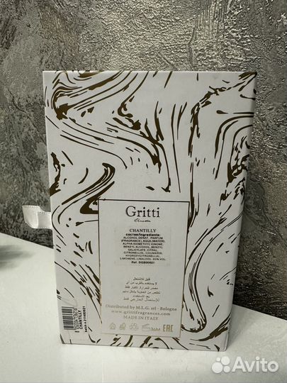 Духи Gritti Shantilly