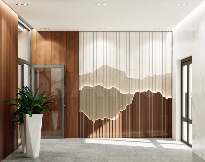 2-к. квартира, 61,7 м², 4/10 эт.