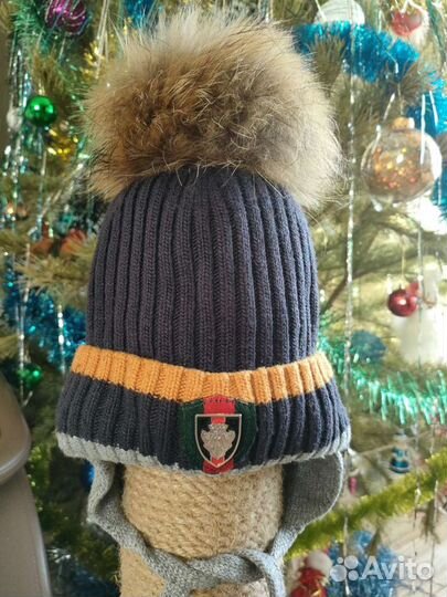 Шапка для мальчика зима