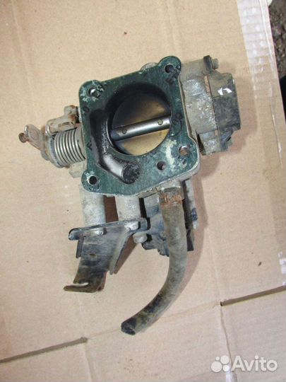 Дроссельная заслонка Кия Спектра. 0K30E13640