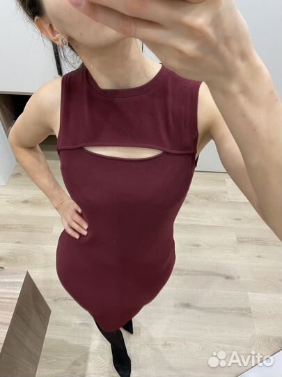 Облегающее платье