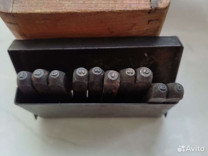 Клейма буквенные и цифровые СССР