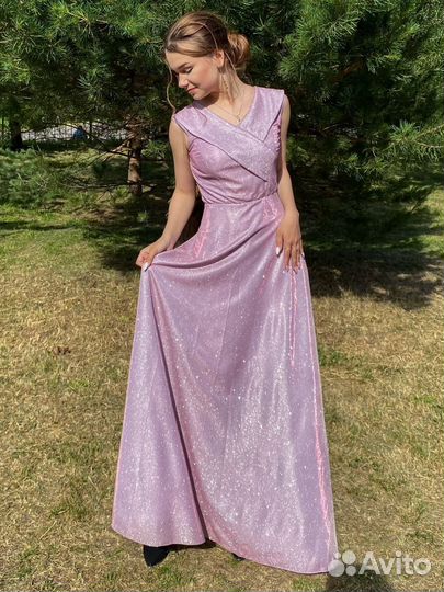 Вечернее платье в пол 40-42