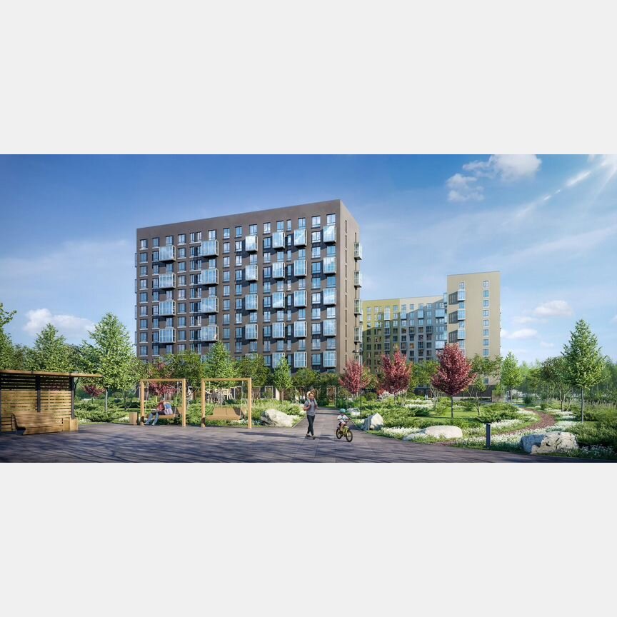 3-к. квартира, 66,6 м², 10/12 эт.