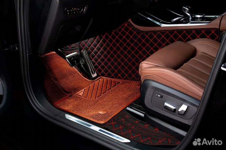 3D Коврики BMW X7 из Экокожи