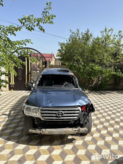 Toyota Land Cruiser 4.5 AT, 2011, битый, 290 000 км
