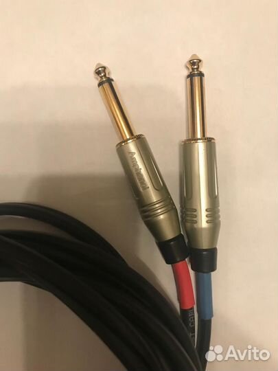 Mini Jack 3,5 Canare x 2 Mono Jack Amphenol (3 м.)