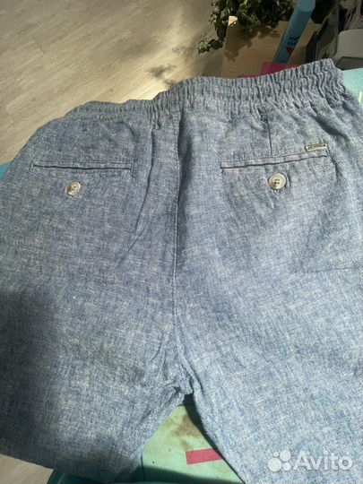 Брюки летние льняные