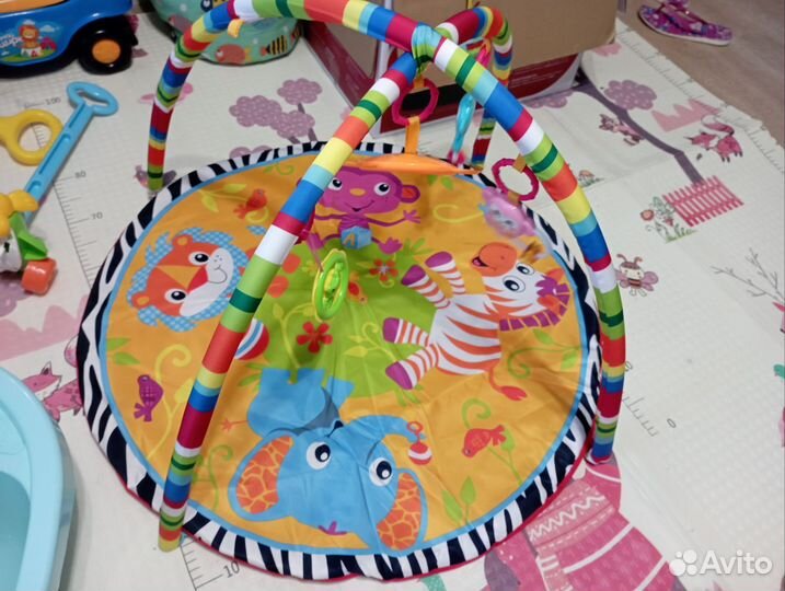Детский игровой коврик развивающий