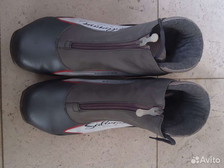 Лыжные ботинки salomon sns pilot для классики