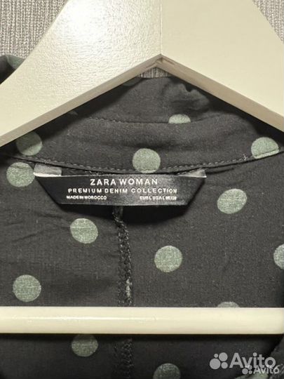 Zara блузка удлиненная и рубашка