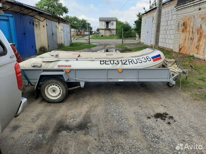 Продаётся лодка suzumar 360/OAL с прицепом