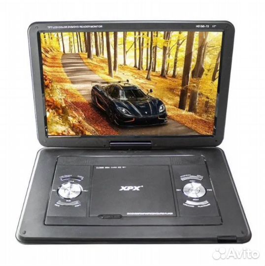 Портативный телевизор с DVD XPX EA-1767L DVB-T2 17