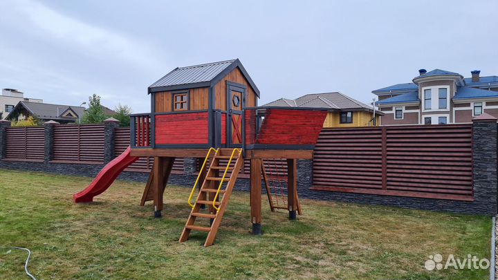 Детская площадка собственного производства