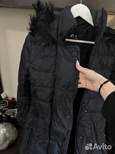 Пуховик с капюшоном