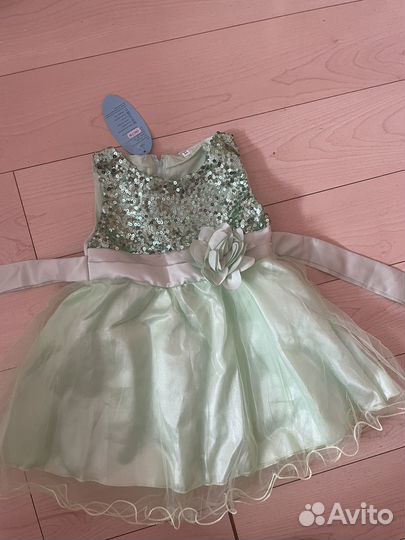 Платье для девочки 86