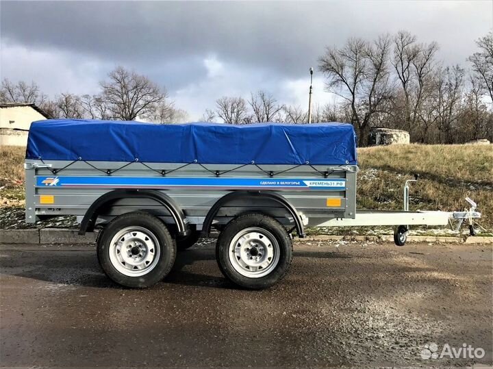 Прицеп двухосный 2,5х1,56х0,8 Кремень