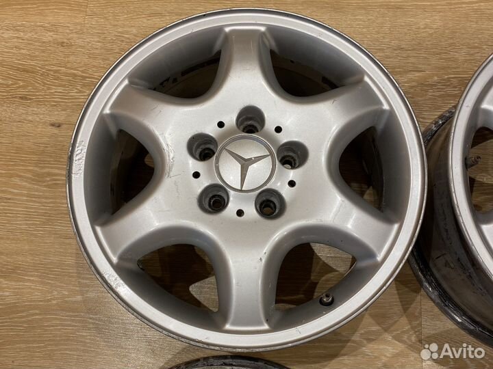 Разноширокие диски r16 5x112 Mercedes w202 w208