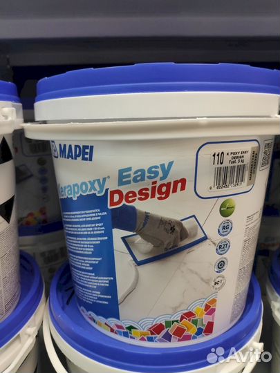 Затирка эпоксидная Mapei Kerapoxy Easy Design