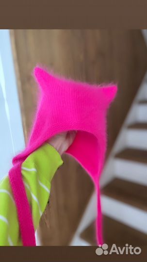 Чепчик с ушками