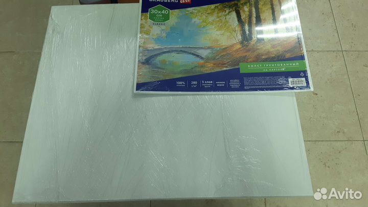 Продам холсты на картоне, на подрамнике