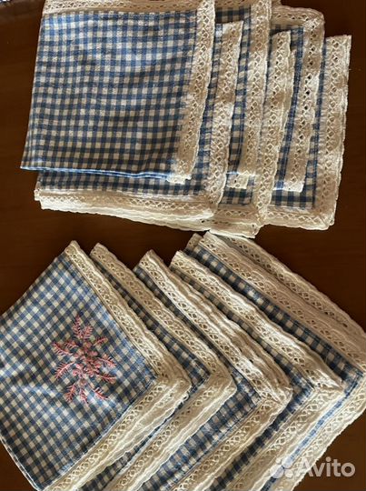 Скатерти и салфетки лен