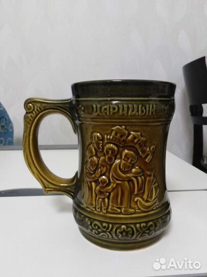 Кружка пивная керамика