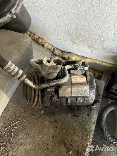 Компрессор кондиционера на BMW X5 E53