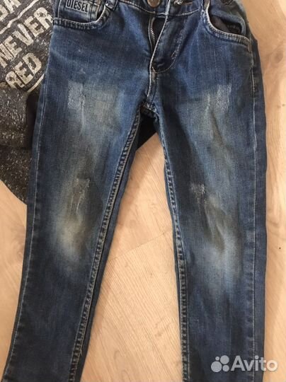 Вещи пакетом на мальчика 122 128