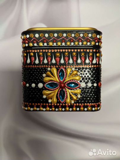 Банка для чая/кофе металлическая