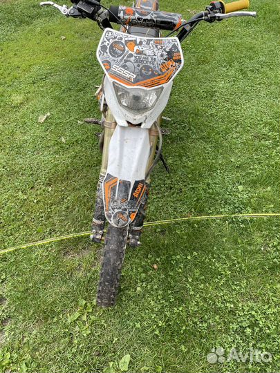Питбайк sssr atom 125 l 17/14 orange