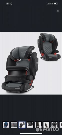 Автокресло детское Recaro Monza Nova