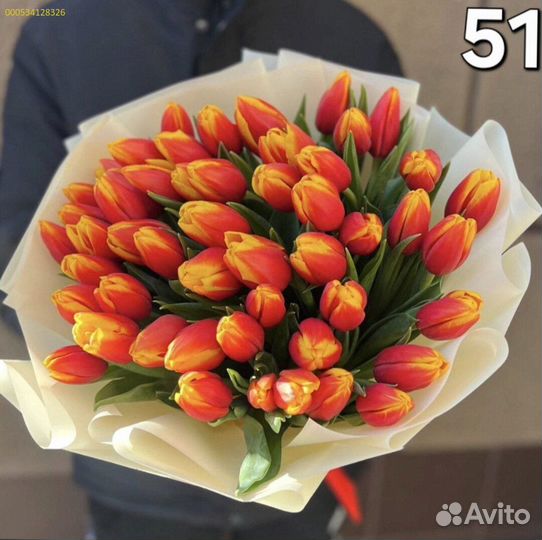 Букеты из тюльпанов (Арт.58949)