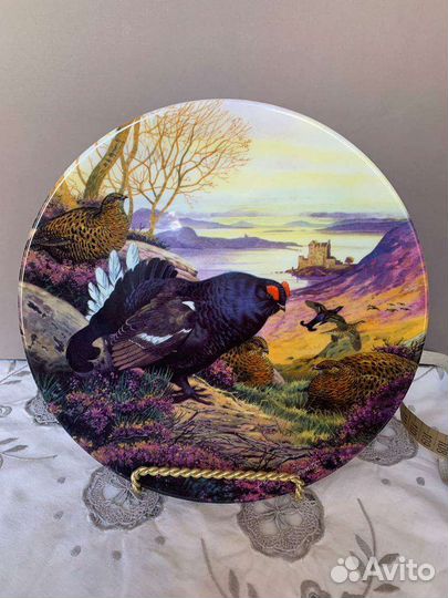 Тарелка Royal Grafton Black Grouse Тетерев