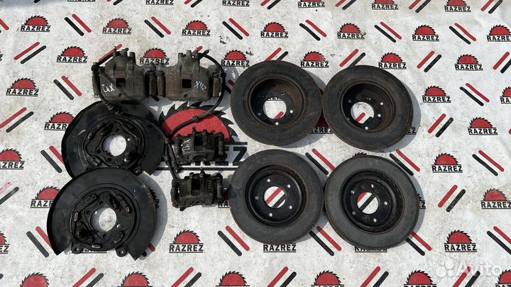 Тормоза увеличенные Mitsubishi lancer 10