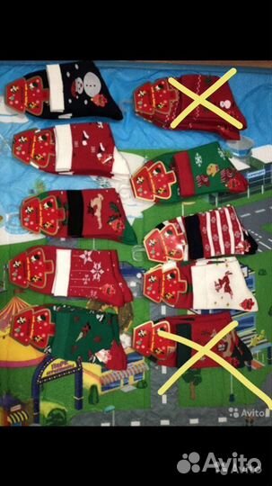 Новогодние носки