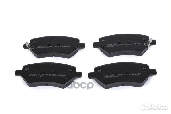Колодки дисковые передние Chery A3/Tiggo 689004
