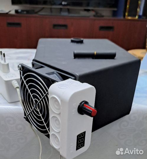 Печь на отработке капельного типа