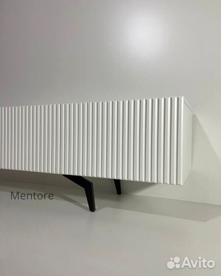 Тумба тв Bravo / вертикаль / белый / 180х40х30 см