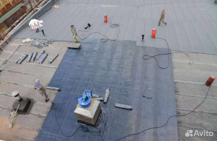 Наплавляемая кровля бригада