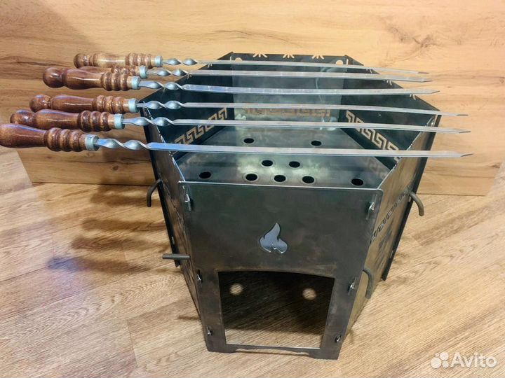 Печь под казан 3 в 1