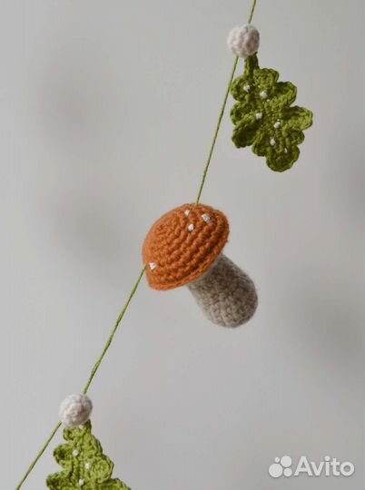 Гирлянды и подвесы в лесном стиле