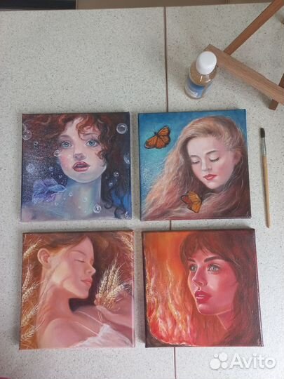 Картина маслом на заказ Букреева Анна